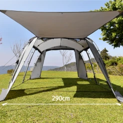 KZM Tribus Tunnel Tent -Campsite equipment K9T3T002 5