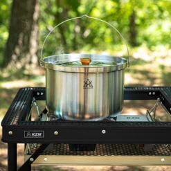 KZM Iron Mesh Cabinet Kitchen Table II -Campsite equipment K9T3U004 7 600x600 ef6749a3 c2a3 4223 b2b6 37126a639cd3