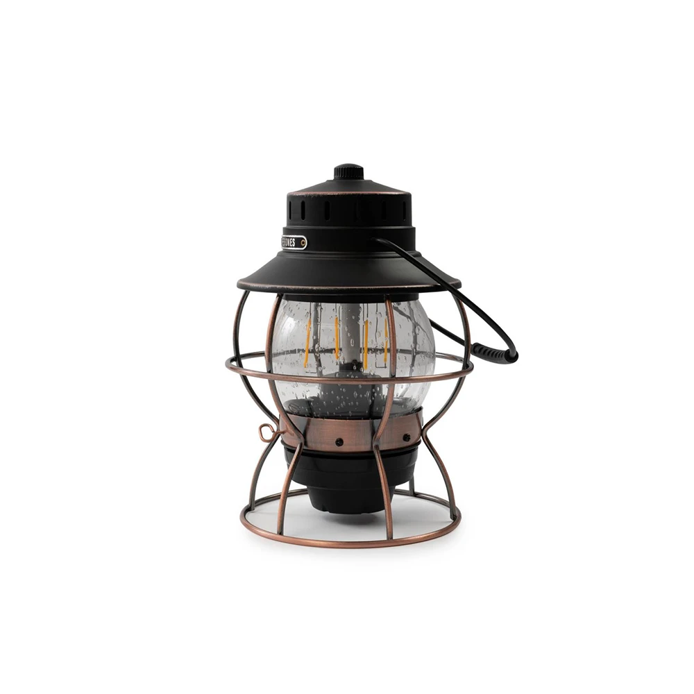 Barebones Railroad Lantern Bronze 4 Barebones Railroad Lantern Bronze - Image 2