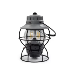 Barebones Railroad Lantern Slate Gray -Campsite equipment LIV 282 5