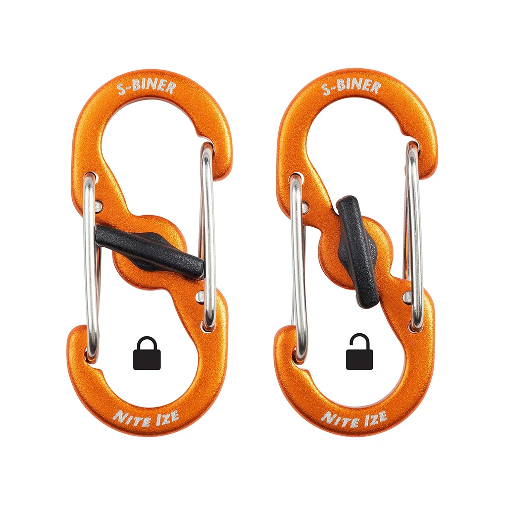 Nite Ize S-Biner® MicroLock® Aluminum - 5 Pack Assorted 7 Nite Ize S-Biner® MicroLock® Aluminum - 5 Pack Assorted - Image 5