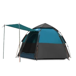 Hewolf 3-5 Person Automatic System Large Outdoor Camping Tent -Campsite equipment MON 1789 BLU 6