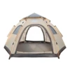 Hewolf 3-5 Person Automatic System Large Outdoor Camping Tent -Campsite equipment MON 1789 TAN 1