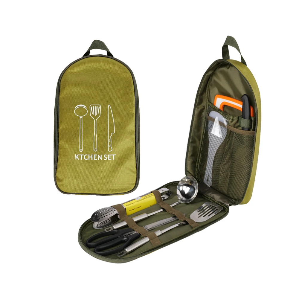 Camp Leader Outdoor Kitchenware 8 Piece Set 3 Camp Leader Outdoor Kitchenware 8 Piece Set