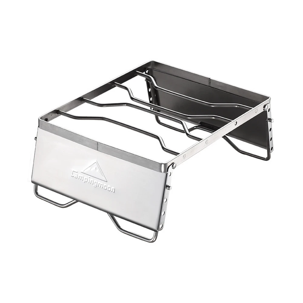 Campingmoon Portable Stainless Steel Bbq Grill 3 Campingmoon Portable Stainless Steel Bbq Grill