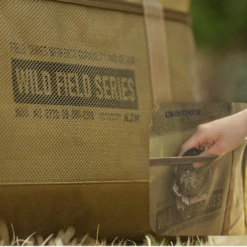 KZM Field Multi Carry Bag 100L & 130L -Campsite equipment Mesh pocket