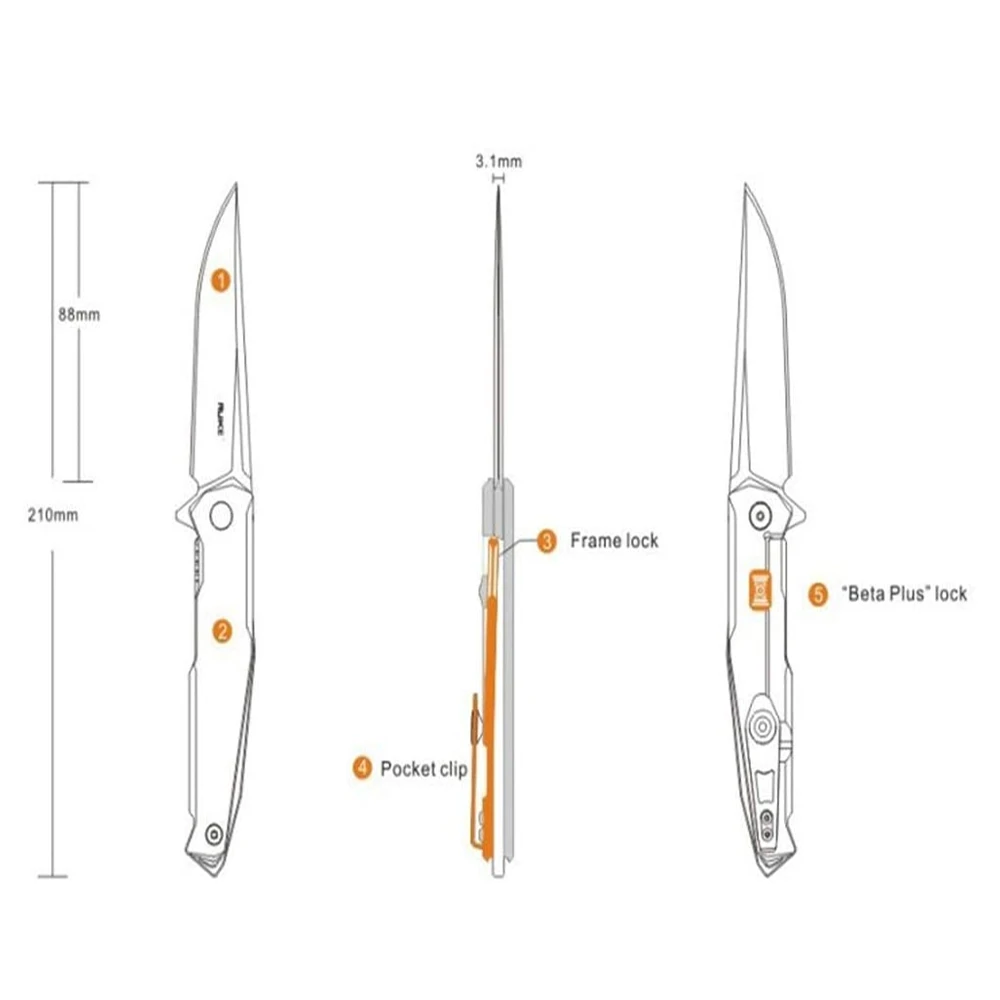 Ruike P108-SF Knife 5 Ruike P108-SF Knife - Image 3