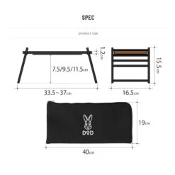 DoD Tequila Griddle 10 DoD Tequila Griddle -Campsite equipment Q1 870 BK 02