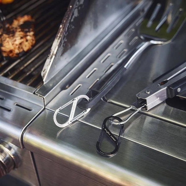 Nite Ize S-Biner® Stainless Steel Dual Carabiner #1 - 6 Pack - Stainless 5 Nite Ize S-Biner® Stainless Steel Dual Carabiner #1 - 6 Pack - Stainless - Image 3