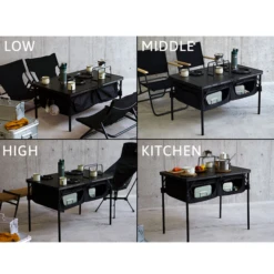 DoD Good Rack Table -Campsite equipment TB4 685 BK 3 600x600 456bfe66 c599 46e6 aeeb ad91aad4a49c