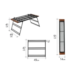 DoD Tequila Table -Campsite equipment TB4 746 BK 5