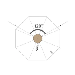 DoD Tongari Hat - One Pole Tent Cap -Campsite equipment TG1 768 BK 4