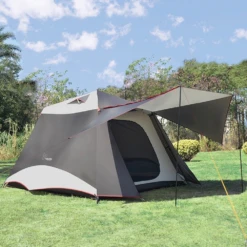 Vidalido Large Instant Cabin Tent Plus - White Coffee -Campsite equipment TT 091 5 6