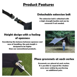 DoD Itsuka No Tarp -Campsite equipment TT5 631 BK 7 1936d04f 3b6b 4d52 99b2 86bef2e924c2