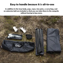 DoD Itsuka No Tarp -Campsite equipment TT5 631 BK 9 b42eb850 ba82 41b4 a60f ca5eb00f994c