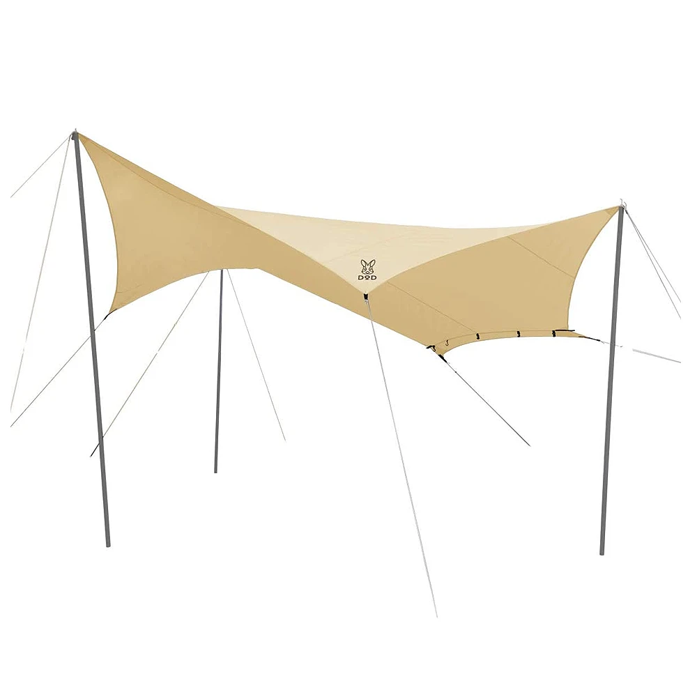 DoD Beetle Tarp - Tan 3 DoD Beetle Tarp - Tan