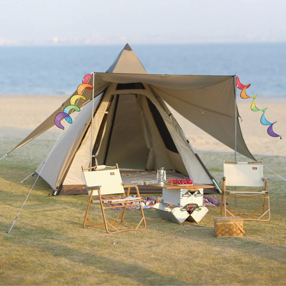 Vidalido 3 - 4 Person Automatic Teepee Tent 11 Vidalido 3 - 4 Person Automatic Teepee Tent - Image 9