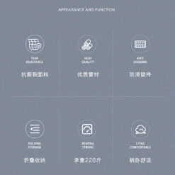 Adventurer Tanxianzhe Portable Campbed Khaki -Campsite equipment TXZ 0524 05