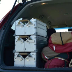 Snow Peak Stacking Shelf Container -Campsite equipment UG 055G 04