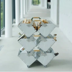 Snow Peak Stacking Shelf Container -Campsite equipment UG 055G 06