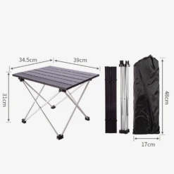 Camp Leader Aluminium Folding Table Black -Campsite equipment Untitled 4