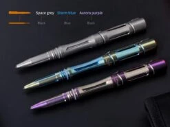 Fenix T5TI Titanium Tactical Pen (Grey) -Campsite equipment fenix t5ti titanium tactical pen colors