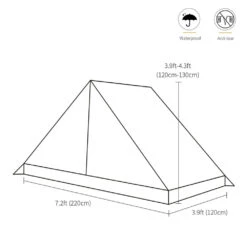 OneTigris Tangram UL Double Tent -Campsite equipment tg swt01 cb 2
