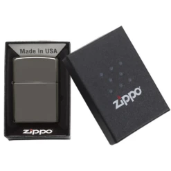 Zippo 150 Classic Black Ice® - Refillable Windproof Lighter -Campsite equipment zippo 150 3