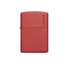 Zippo 233ZL Red Matte With Zippo Logo - Refillable Windproof Lighter -Campsite equipment zippo 233zl