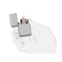 Zippo 250 Classic Lighter Windproof - Refillable Windproof Lighter -Campsite equipment zippo 250 6