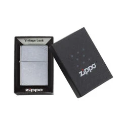 Zippo 267 Street Chrome™ Vintage With Slashes - Refillable Windproof Lighter -Campsite equipment zippo eric 5