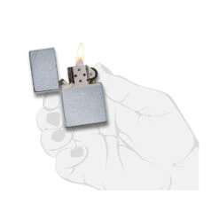 Zippo 267 Street Chrome™ Vintage With Slashes - Refillable Windproof Lighter -Campsite equipment zippo eric 6